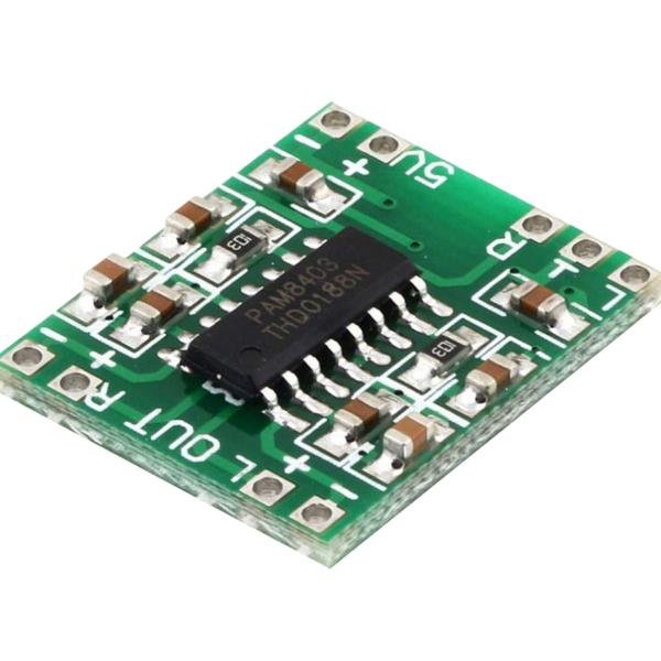 PAM8403 5V Two-channel Stereo Mini Class-D 3W+3W Audio Amplifier