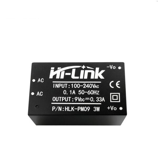 Hi Link HLK-PM09 Power Supply 220V to 9V 3W AC-DC Circuit Converter ...