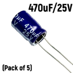 470uf 25V capacitor