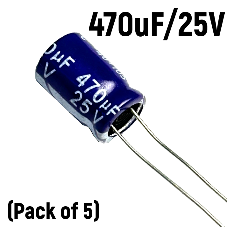 470uf 25V capacitor