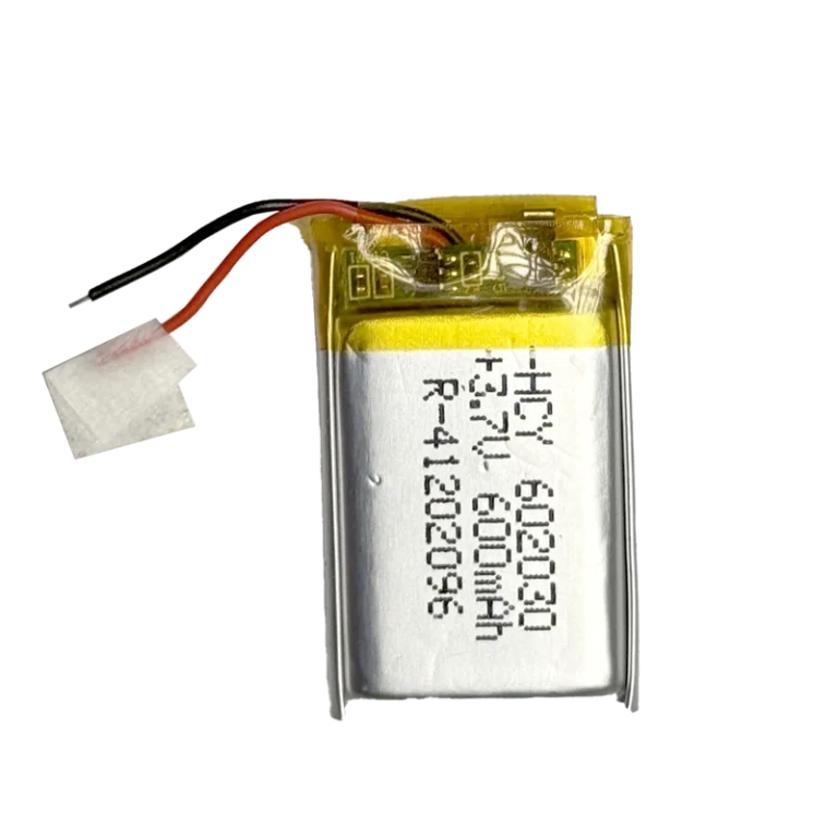602030 600mah lipo battery
