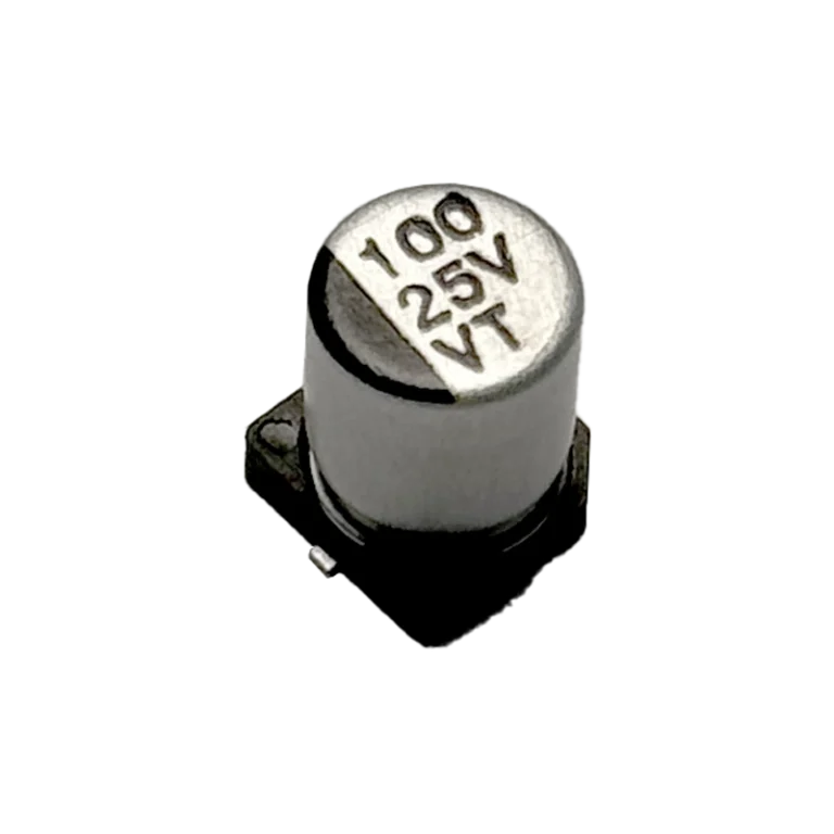100µF 25V SMD Aluminum Electrolytic Capacitor