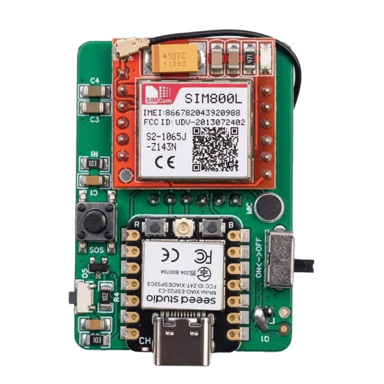 Real Time GPS Tracker with SOS button