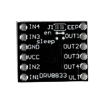 DRV8833 Dual Channel DC Motor Driver Module (2.7V–10.8V, 1.2A per Channel) - Image 2