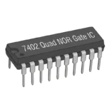 7402 Nor Gate IC