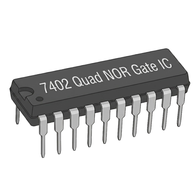 ｈａｌオーダー 7402 Quad 2-Input NOR Gate IC (DIP-14) - techiesms