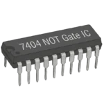 7404 not gate ic