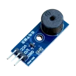 Active buzzer module front view showing 3-pin interface for Arduino India