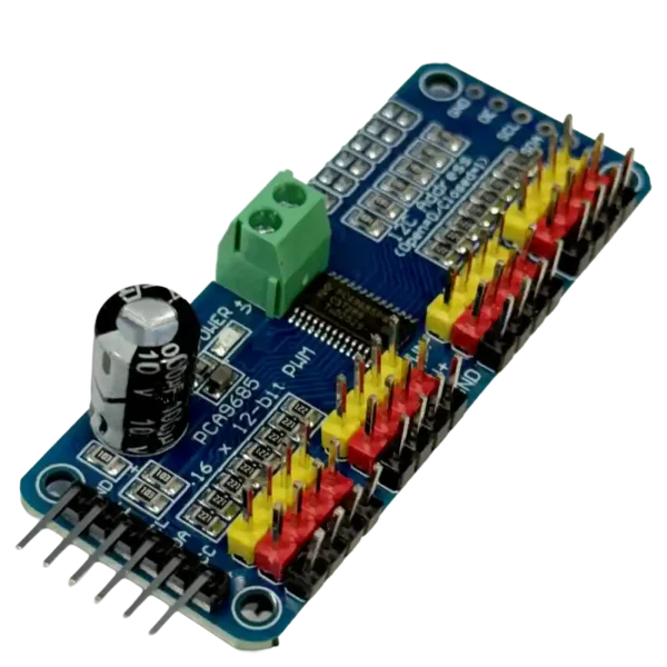 PCA9685 16-Channel PWM & Servo Driver Module (I2C Interface)