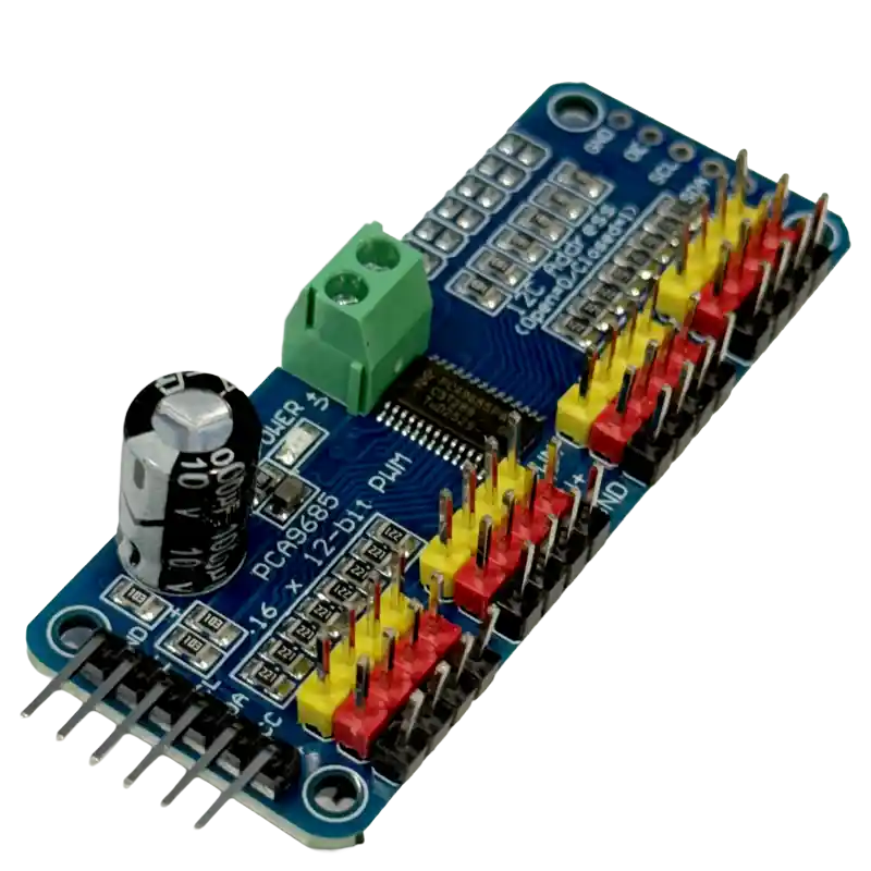 PCA9685 16-Channel PWM & Servo Driver Module (I2C Interface)