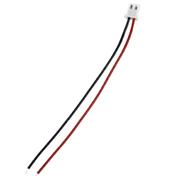 2 pin JST wire with 1.25mm single-head connector, India