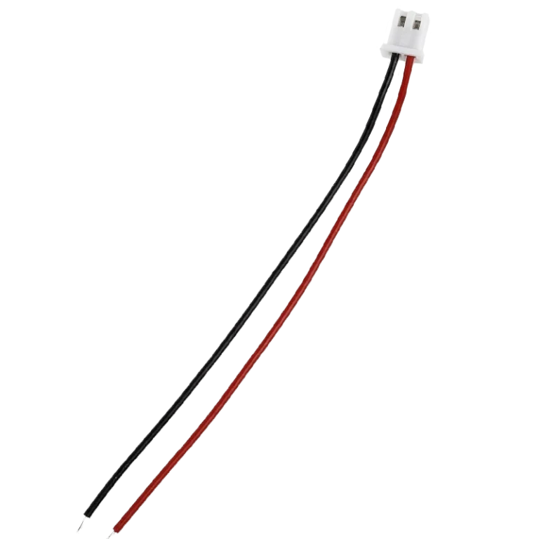 2 pin JST wire with 1.25mm single-head connector, India