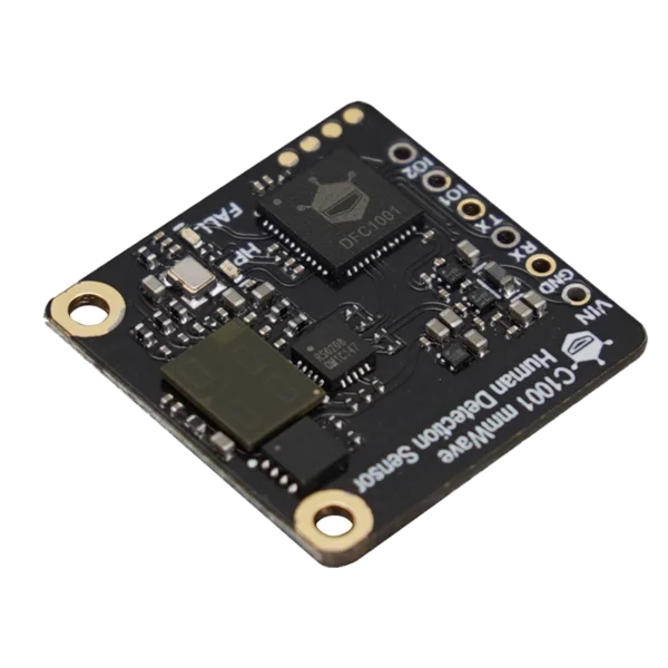 C1001 mmWave fall detection sensor module top view for Arduino ESP32