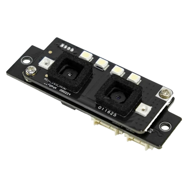 Face recognition sensor with palm vein and QR scanning, India