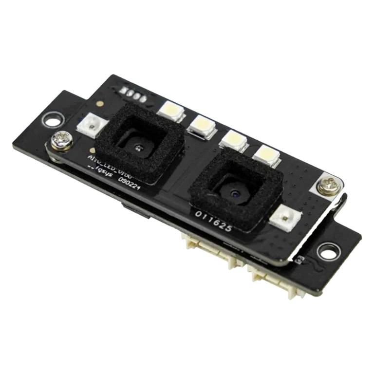 Face recognition sensor with palm vein and QR scanning, India