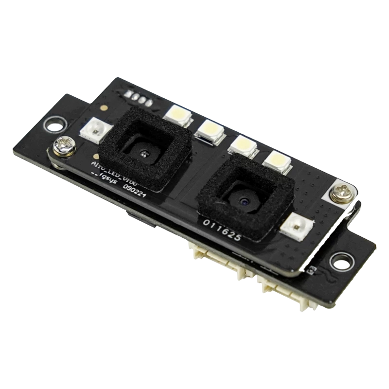 Face recognition sensor with palm vein and QR scanning, India