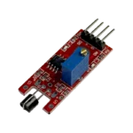 KY-036 metal touch sensor module with LM393 and potentiometer, front view